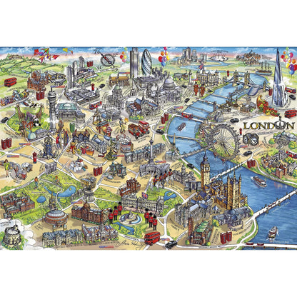 Gibsons London Landmarks 500pc Puzzle