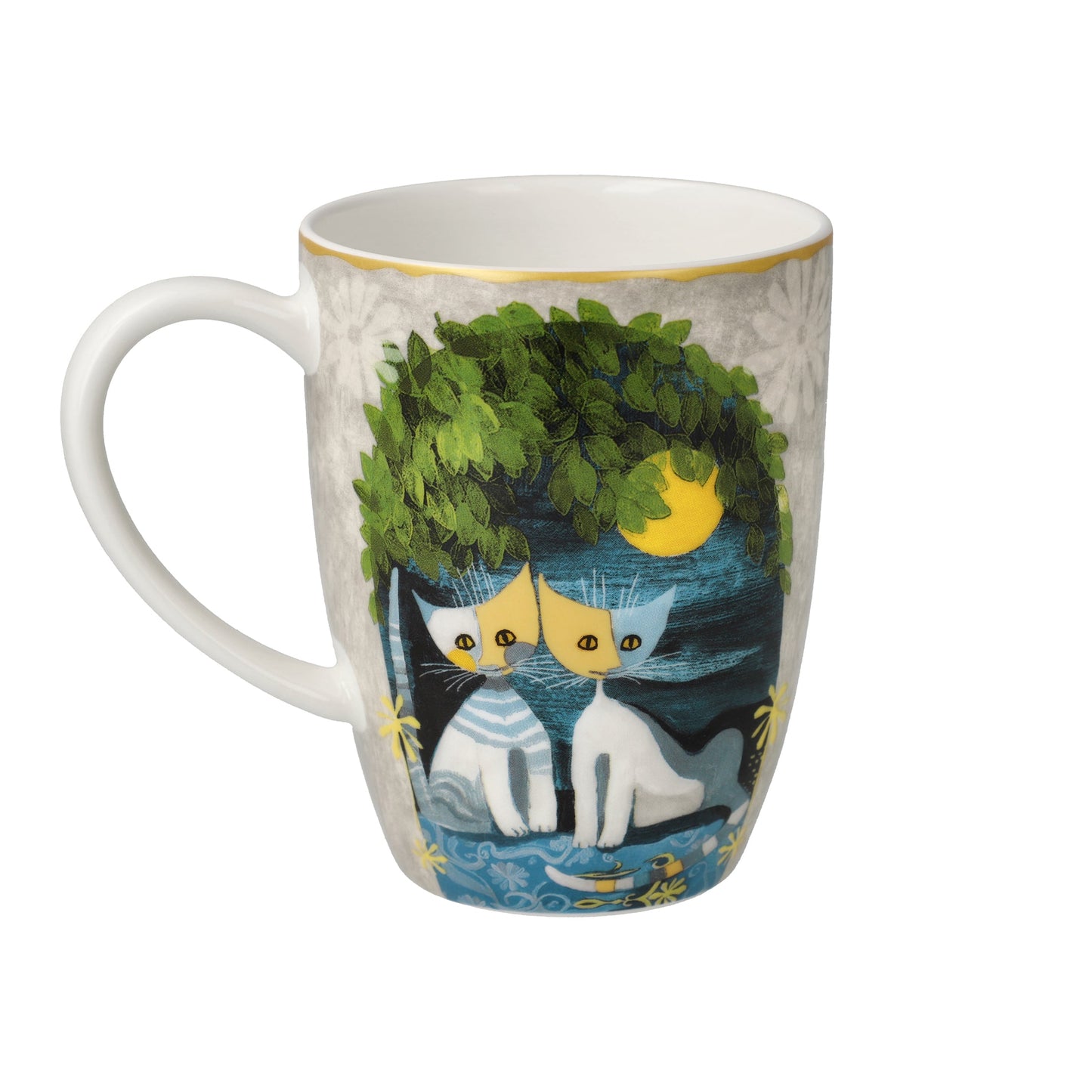 Goebel Al chiaro di luna Mug - Blue | Rosina Wachtmeister