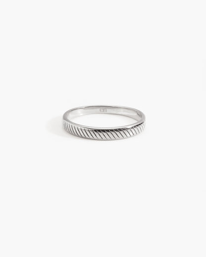 Gold Twill Ring