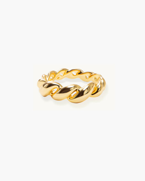 Gold Twisted Ring