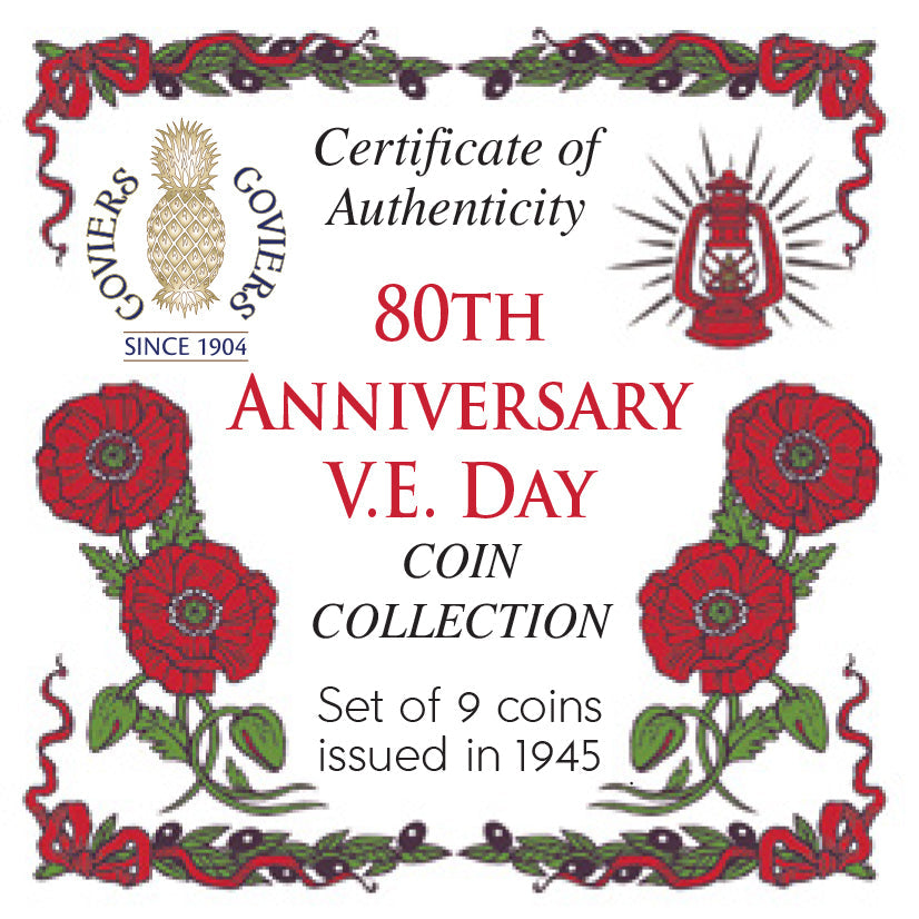 Goviers 80th Anniversary V.E.Day Coin Collection