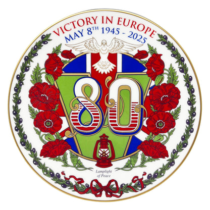 Goviers Exclusive 80th Anniversary of VE Day Plate