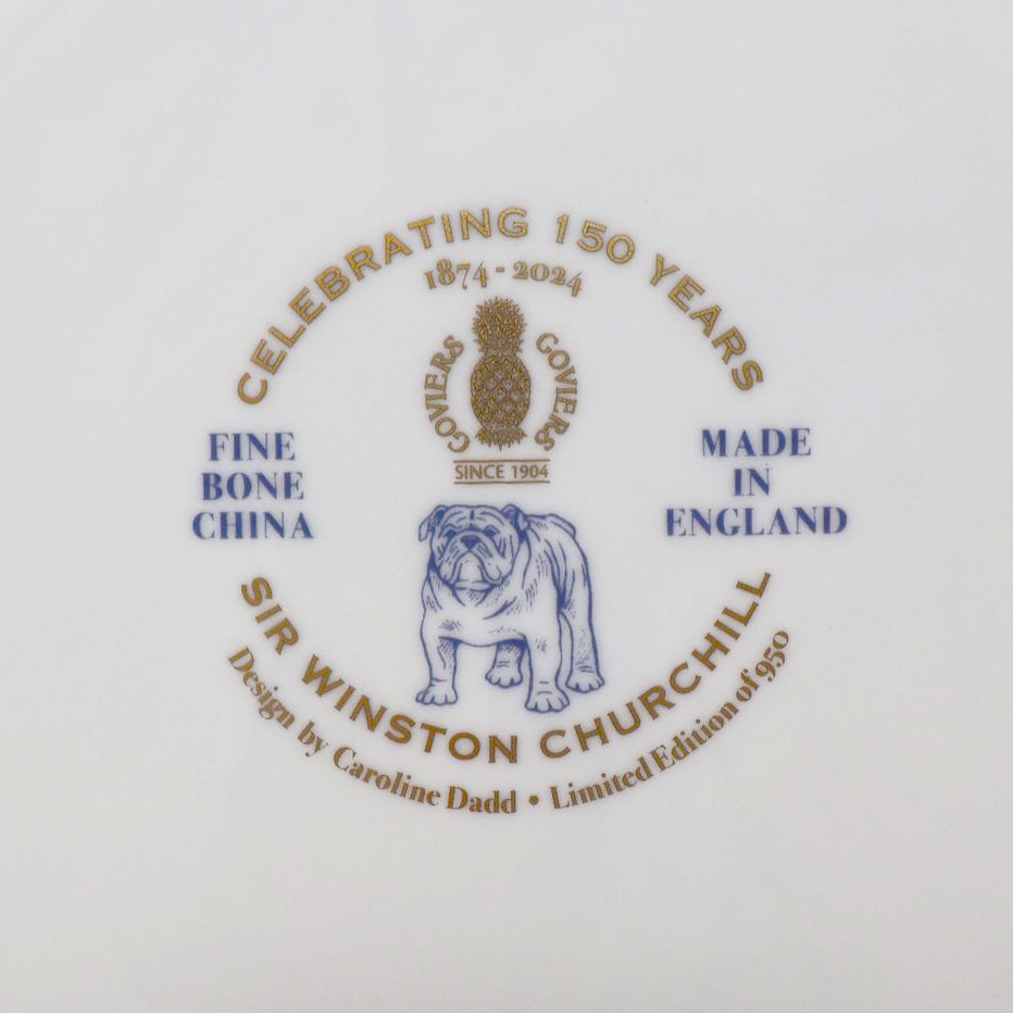 Goviers Sir Winston Churchill  Plate