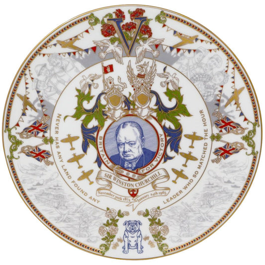 Goviers Sir Winston Churchill  Plate
