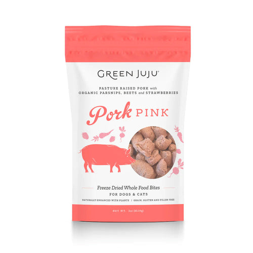 Green Juju Kitchen Freeze-Dried Pork Pink Bites