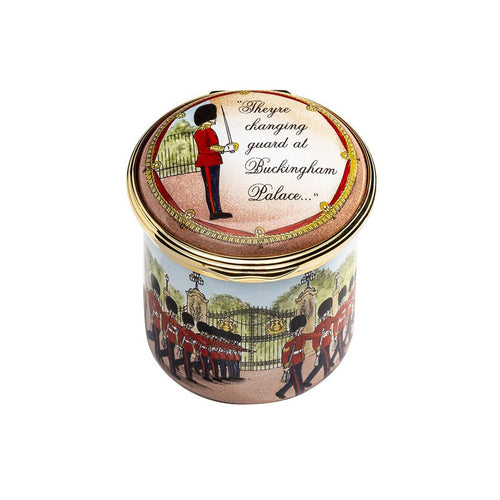 Halcyon Days Changing The Guard Enamel Box