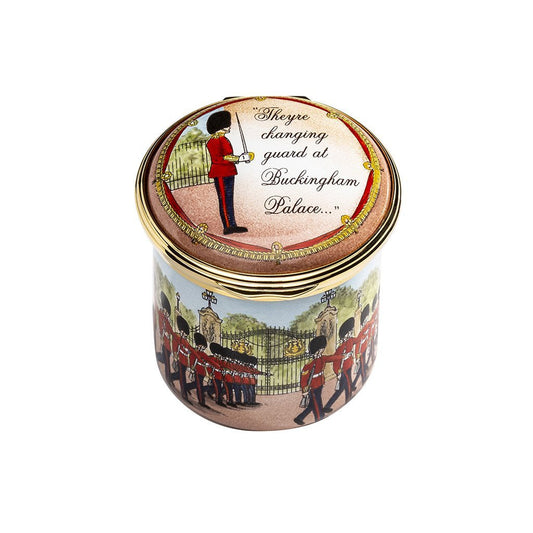 Halcyon Days Changing The Guard Enamel Box