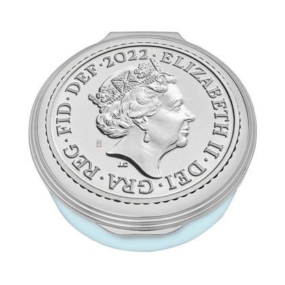 Halcyon Days Her Majesty Queen Elizabeth II - 2022 Commemorative Coin Enamel Box