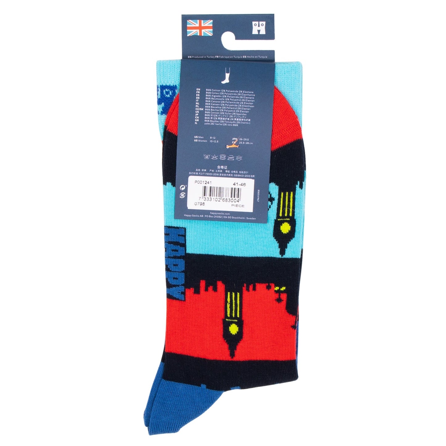 Happy Socks - Skyline - London Edition - Size 41-46