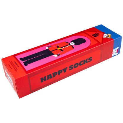 Happy Socks 3 Pack Guard Socks Gift Set - London Edition - 41-46