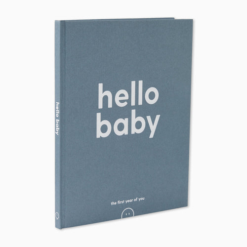 Hello Baby Book - Blue