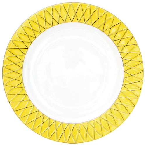 Herend Babos Yellow Gold Serving Plate