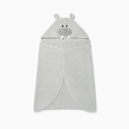 Hippo Baby & Kids Hooded Bath Towel