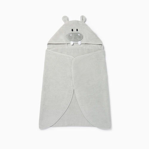Hippo Baby & Kids Hooded Bath Towel