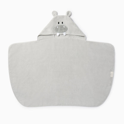 Hippo Baby & Kids Hooded Bath Towel