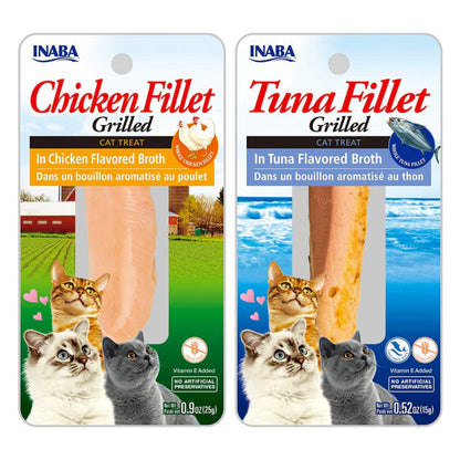 Inaba Grilled Fillet Treats for Cats