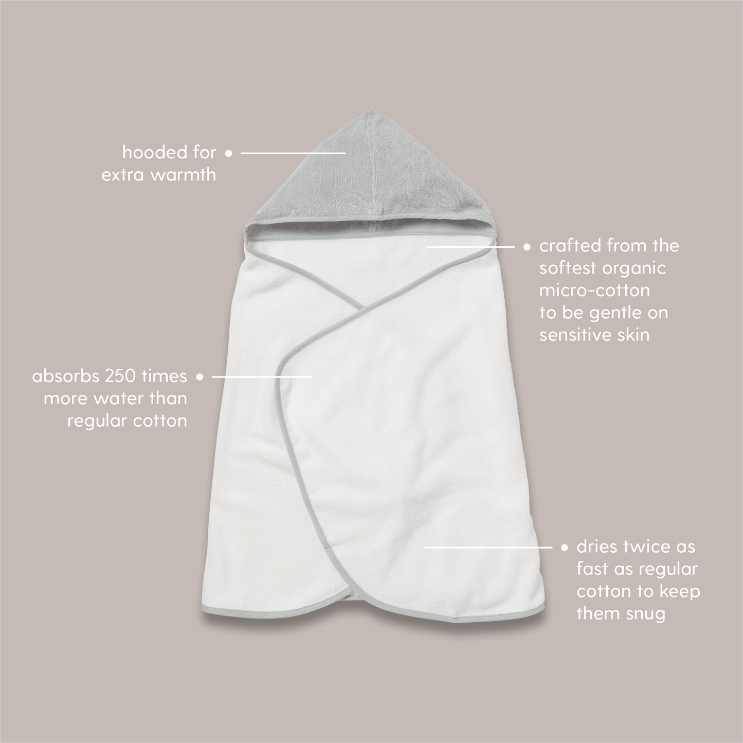 Bunny Baby & Kids Hooded Bath Towel