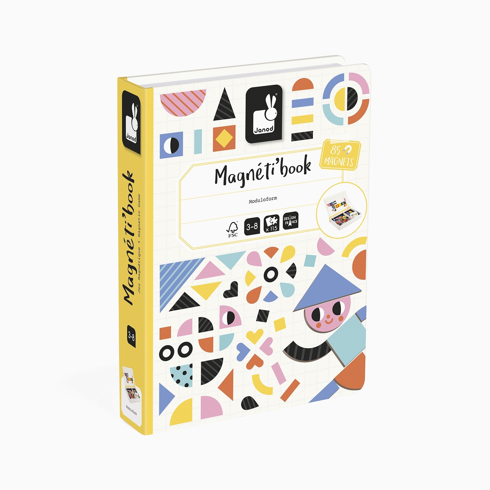 Janod Magnetibook Educational Toy - Moduloform