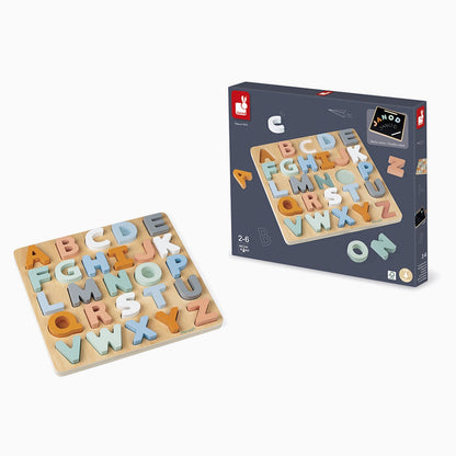 Janod Wooden Alphabet Puzzle