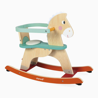 Janod Zigolos Colourful Rocking Horse