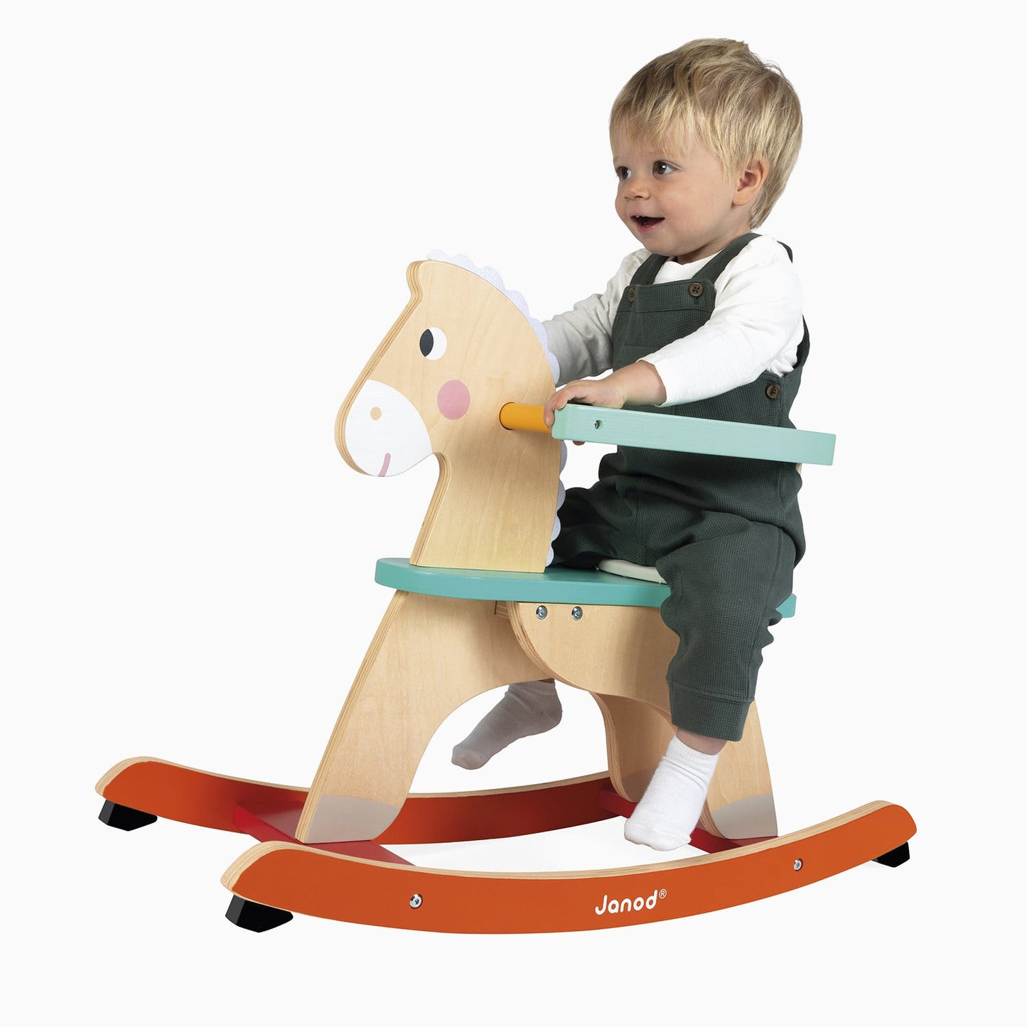 Janod Zigolos Colourful Rocking Horse