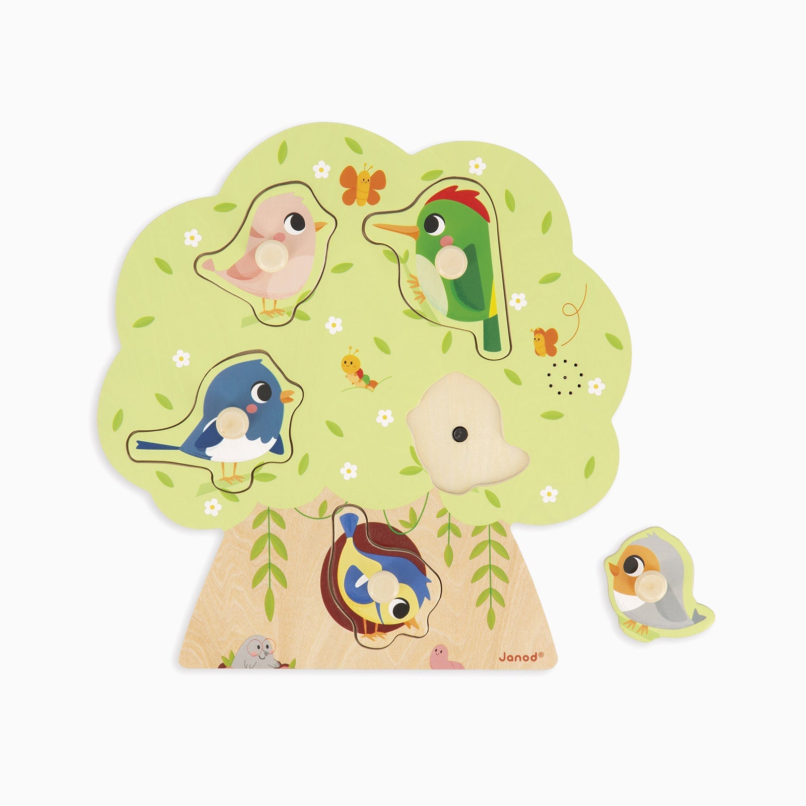 Janod Sound Puzzle - Bird
