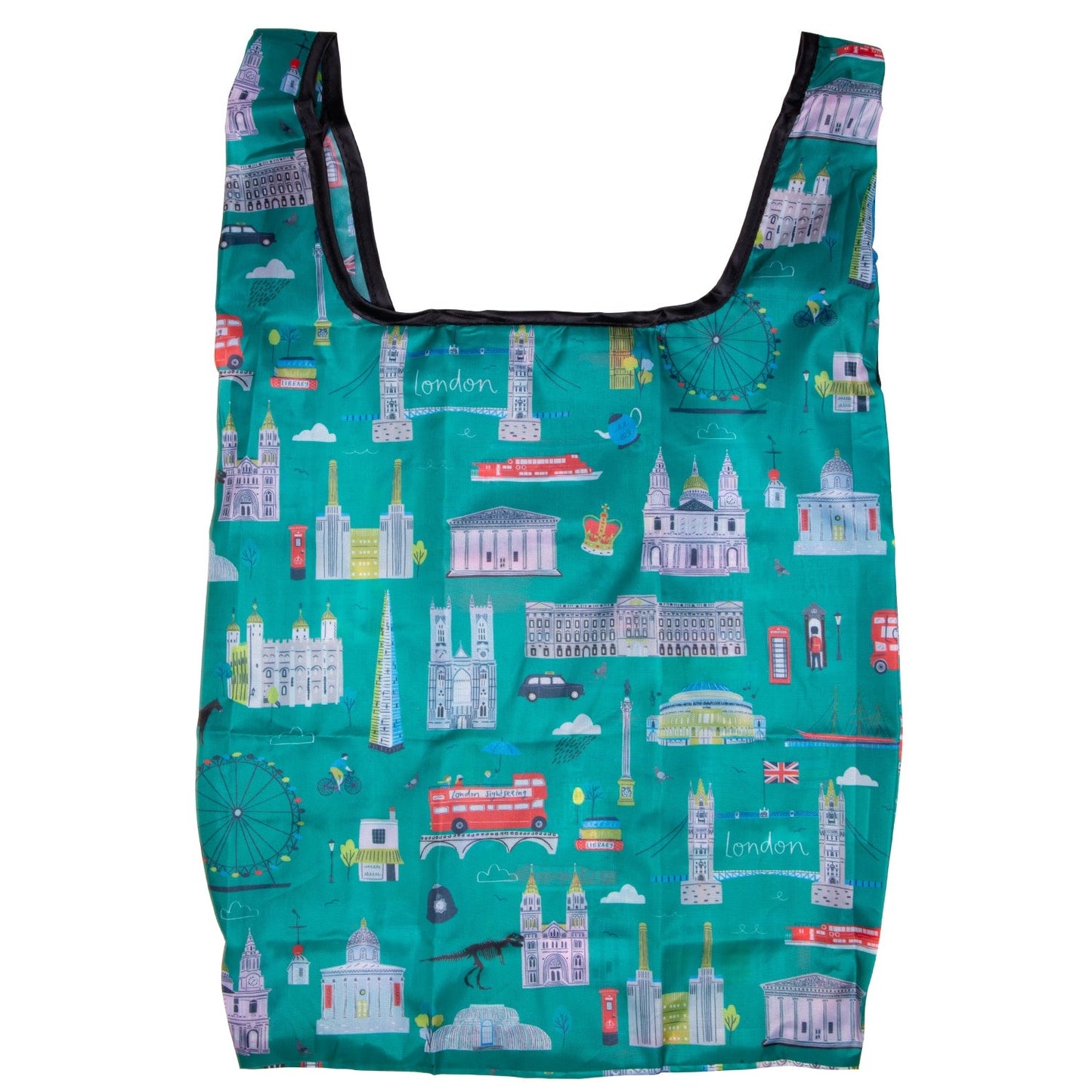 Jessica Hogarth London Skyline Foldaway Tote Bag