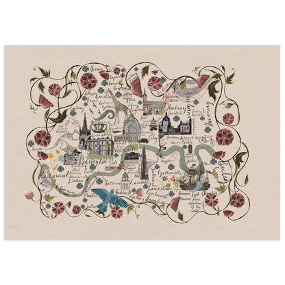 Josie Shenoy River Thames A4 Print