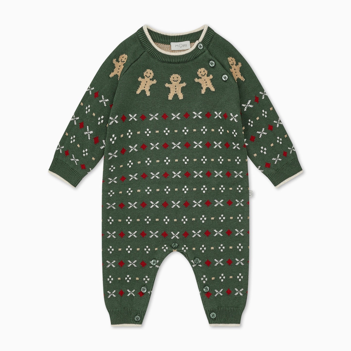 Gingerbread Knitted Jumpsuit