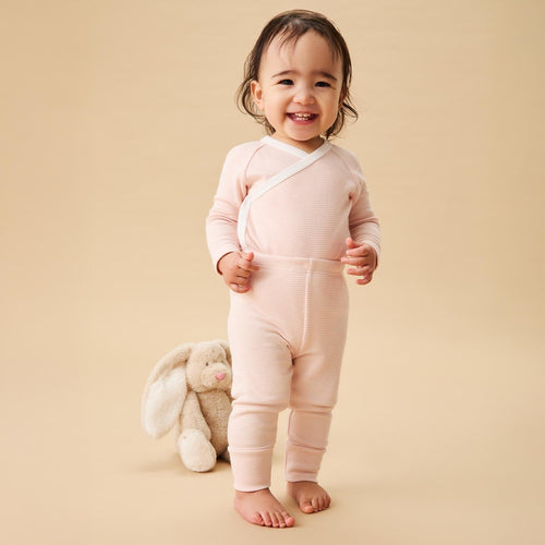 Everyday Leggings - Blush Stripe