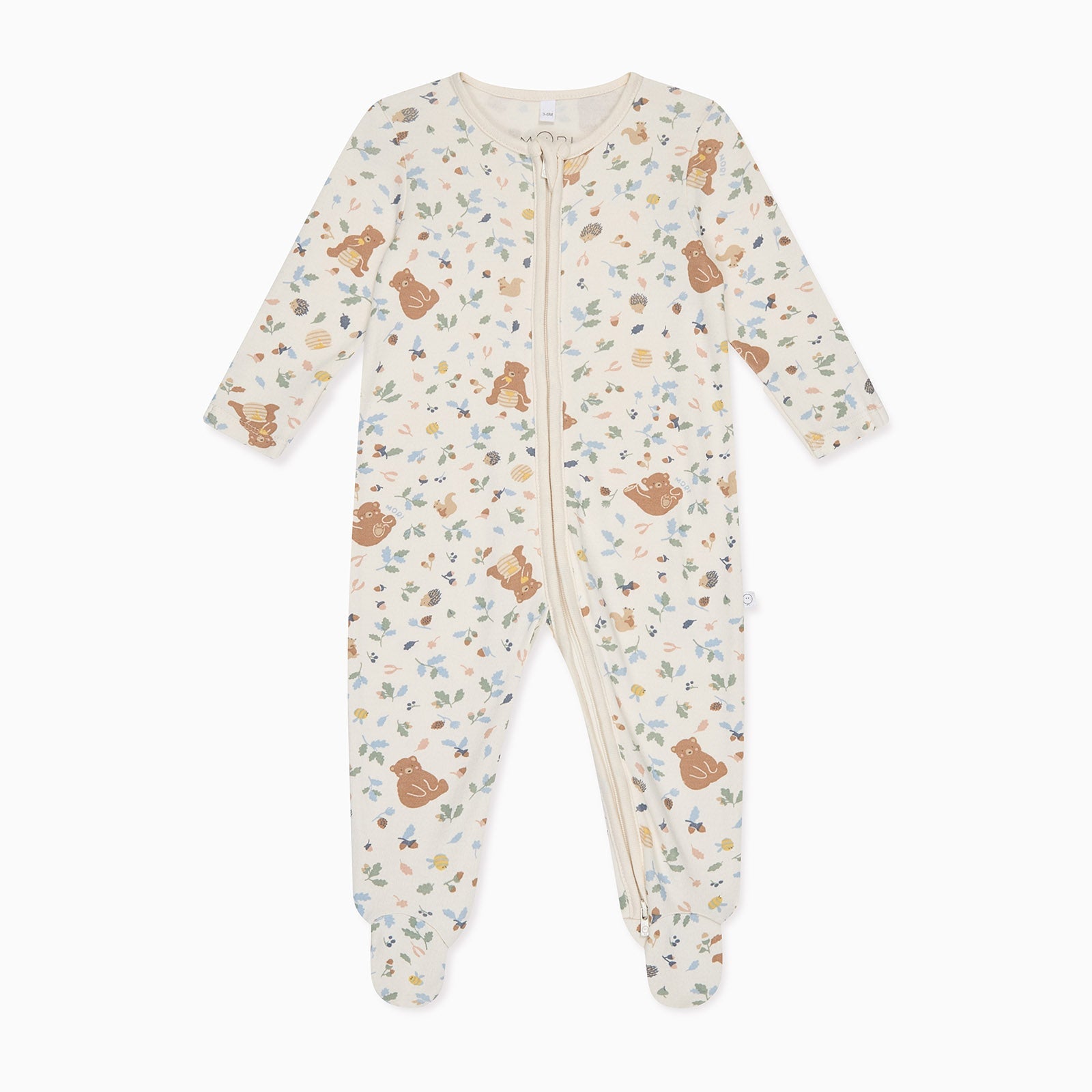 Bear Clever Zip Sleepsuit