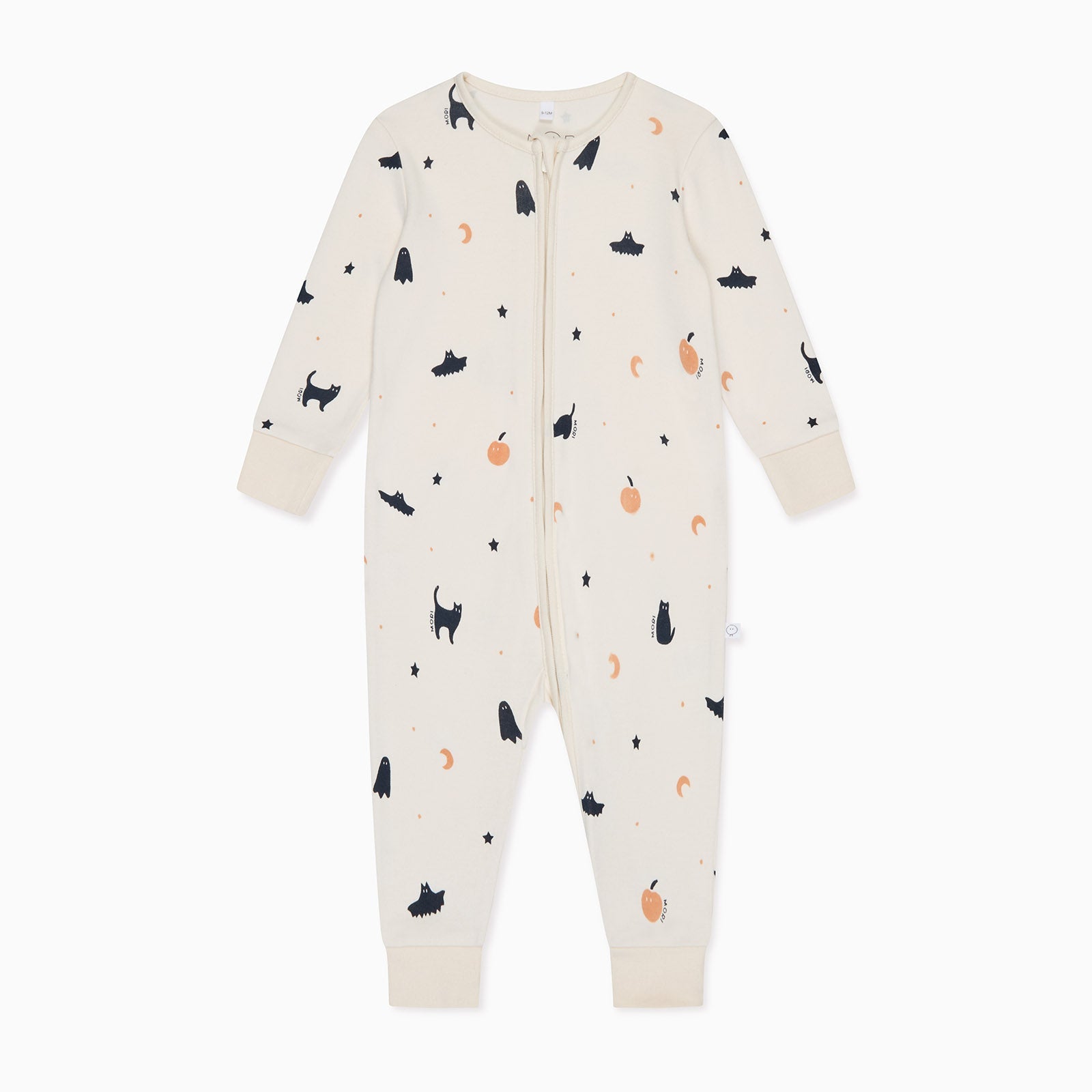 Halloween Print Clever Zip Sleepsuit
