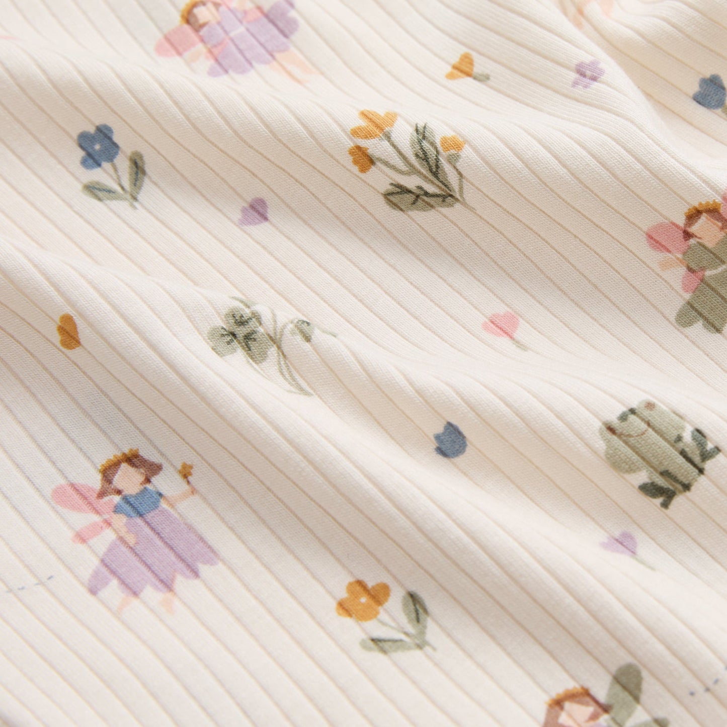 Fairy Garden Ribbed Front Opening Sleeping Bag 2.5 TOG