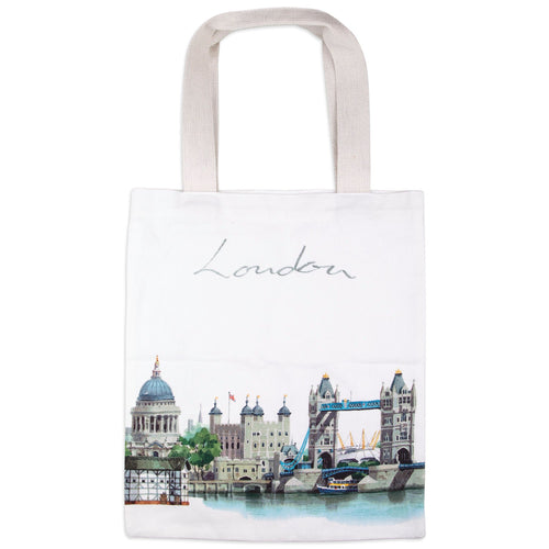 Landmarks Of London Tote Bag
