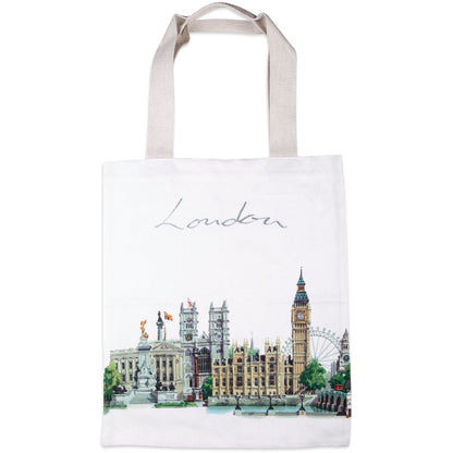 Landmarks Of London Tote Bag