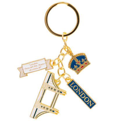 London Heritage Charm Keyring