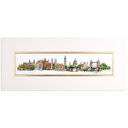 London Landmark Mounted Print