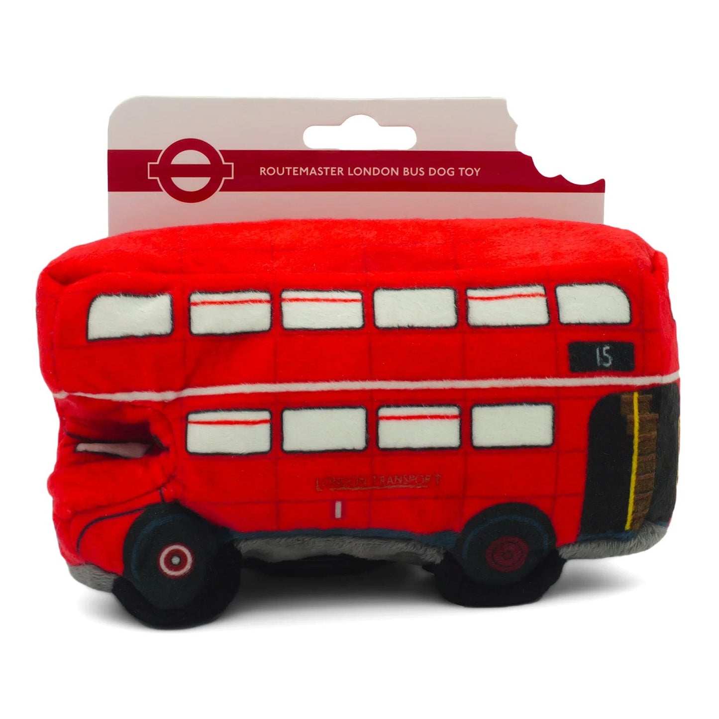 London Routemaster Bus Dog Toy