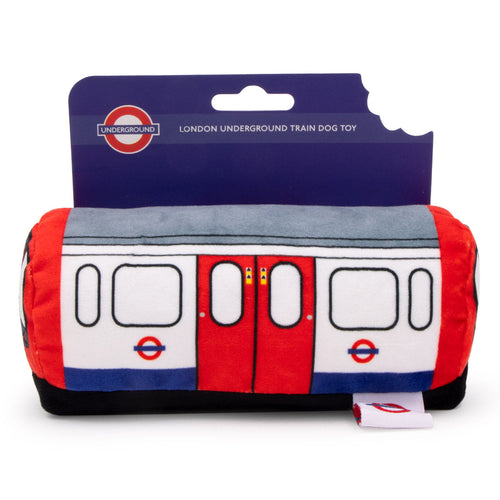 London Underground Tube Train Dog Toy