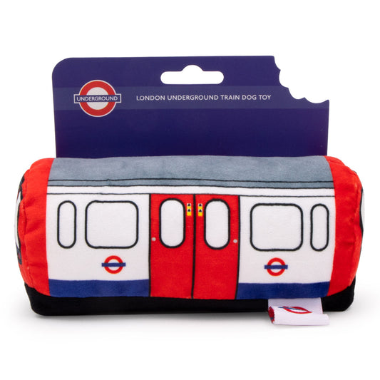 London Underground Tube Train Dog Toy