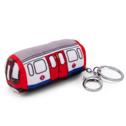 London Underground Tube Train Plush Keyring