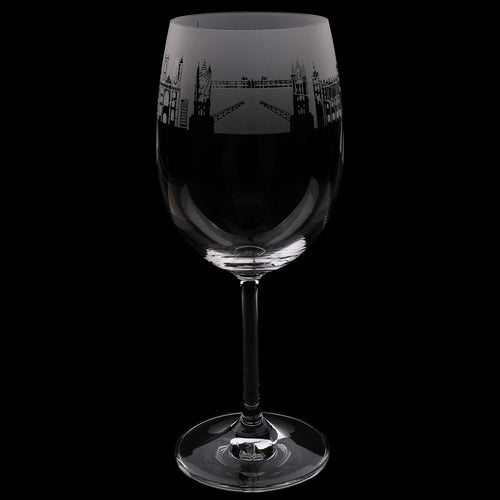 London Skyline Milford Wine Glass