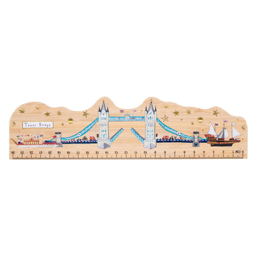 Lucy Loveheart The Wonder Bridge Bamboo Ruler