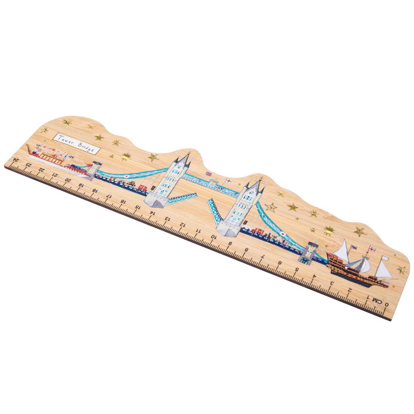Lucy Loveheart The Wonder Bridge Bamboo Ruler