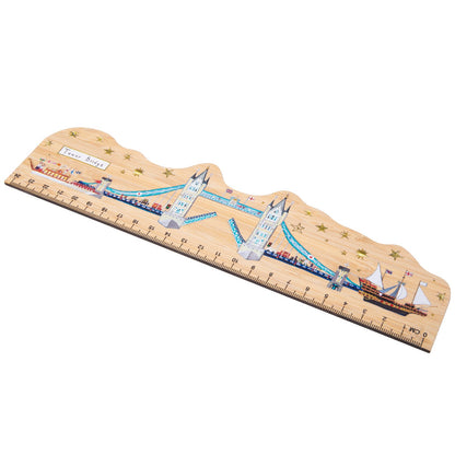 Lucy Loveheart The Wonder Bridge Bamboo Ruler