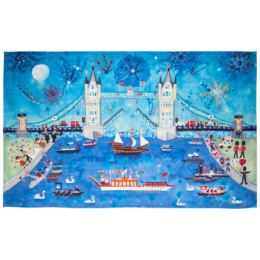 Lucy Loveheart The Wonder Bridge Tea Towel