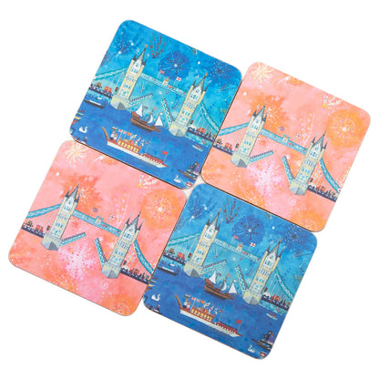 Lucy Loveheart The Wonder Bridge / Firework Coaster Set