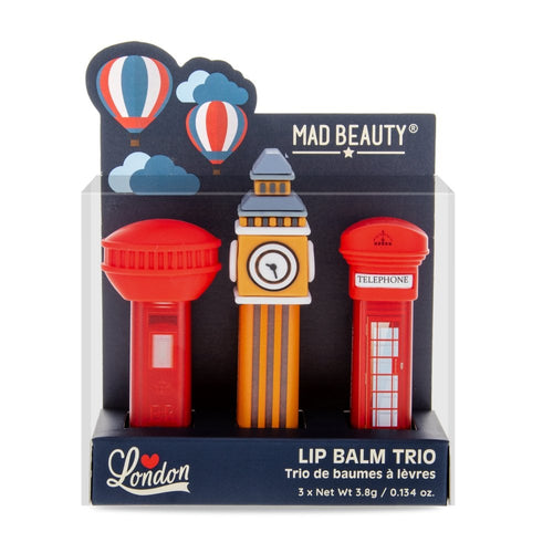 Mad Beauty London Lip Balms Box