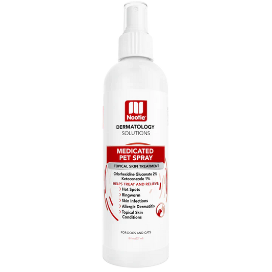 MEDICATED PET SPRAY 8 OZ - ANTIFUNGAL & ANTIBACTERIAL