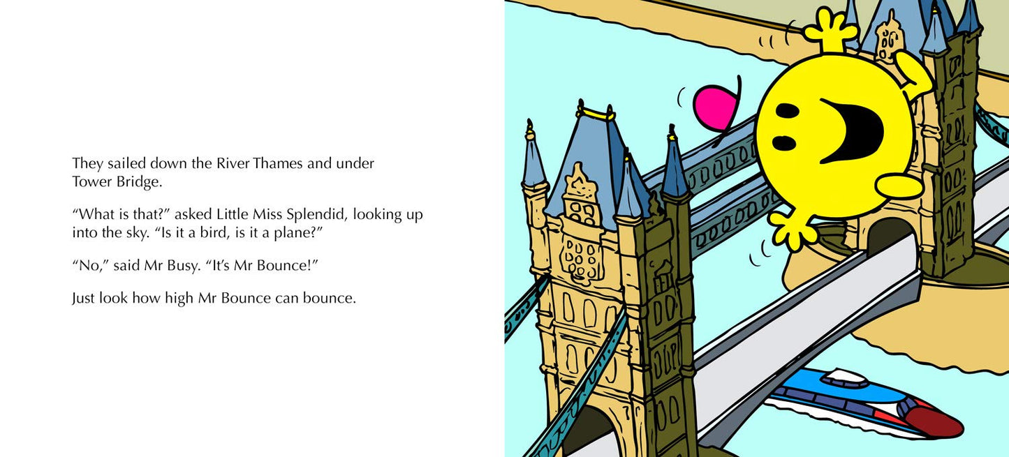 Mr Men In London Book - Large Size